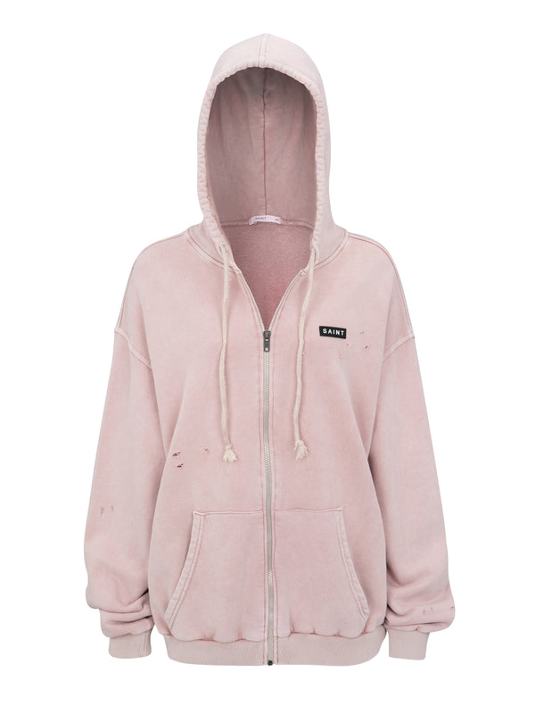 Cloudy zip up hoodie