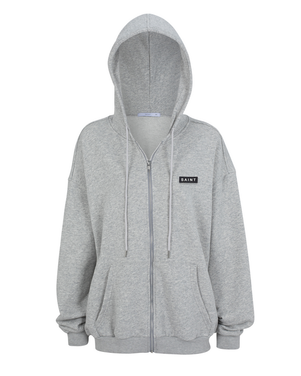 Cloudy zip up hoodie