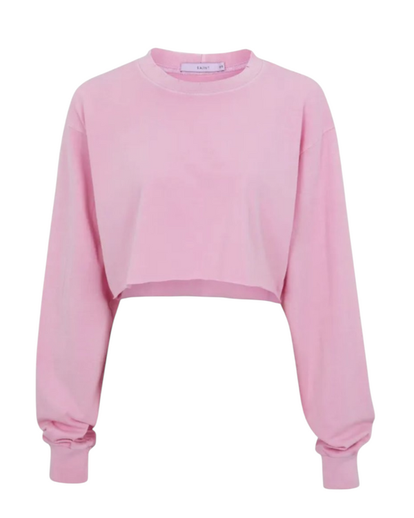 Oversized cropped tee