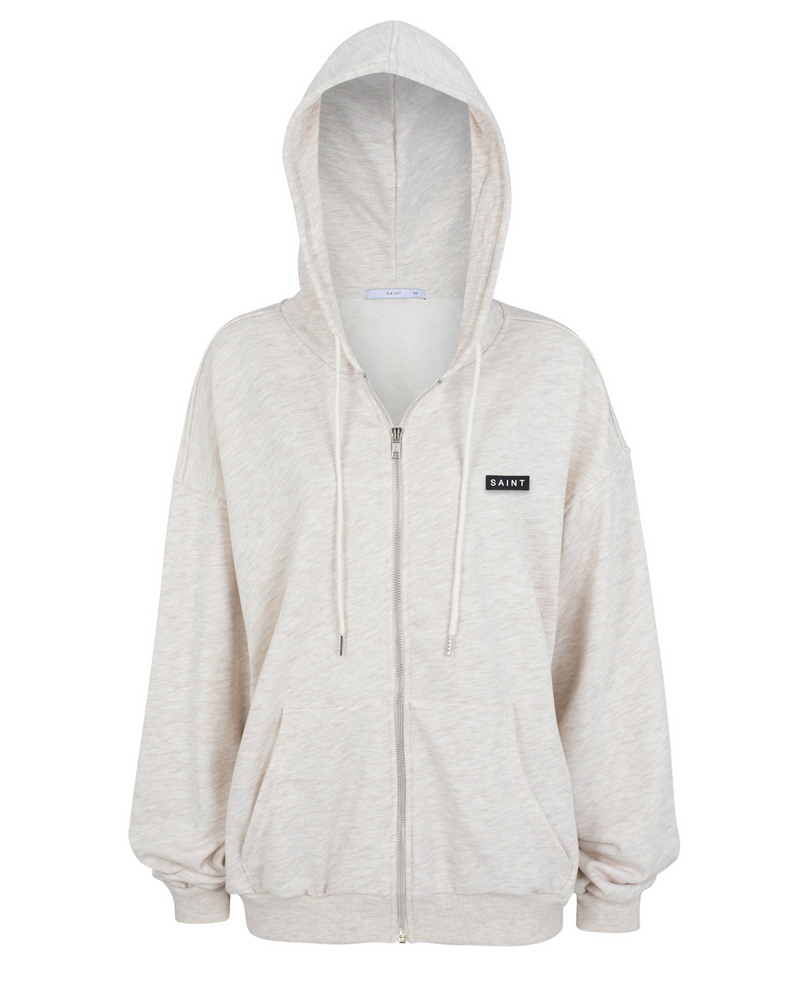 Cloudy zip up hoodie
